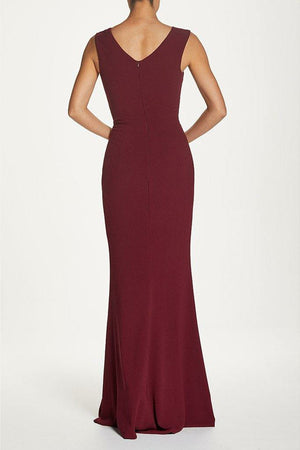 Sandra Gown / BURGUNDY