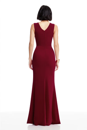 SANDRA DRESS / GARNET