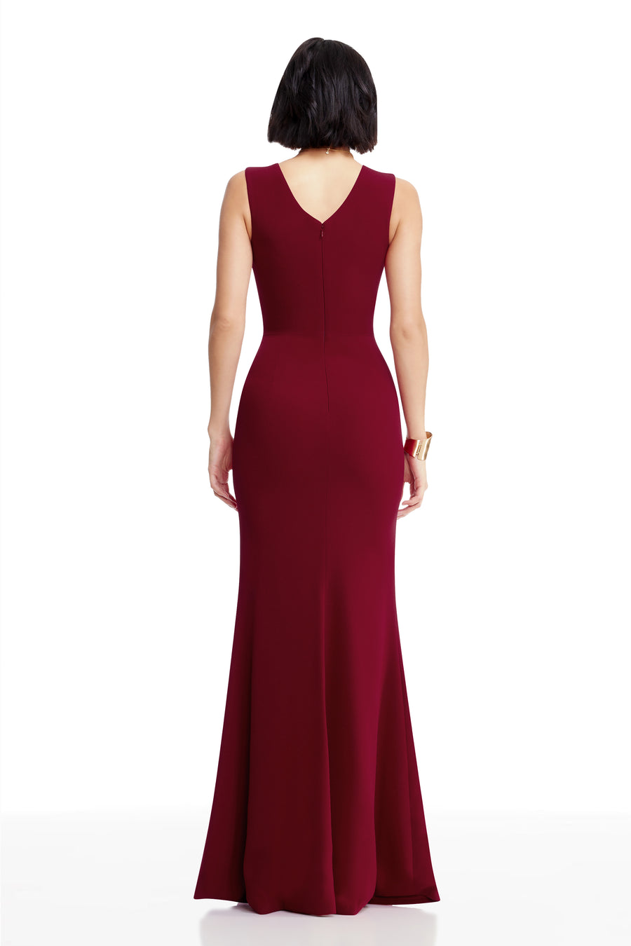 SANDRA DRESS / GARNET