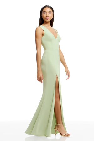 SANDRA DRESS / SAGE