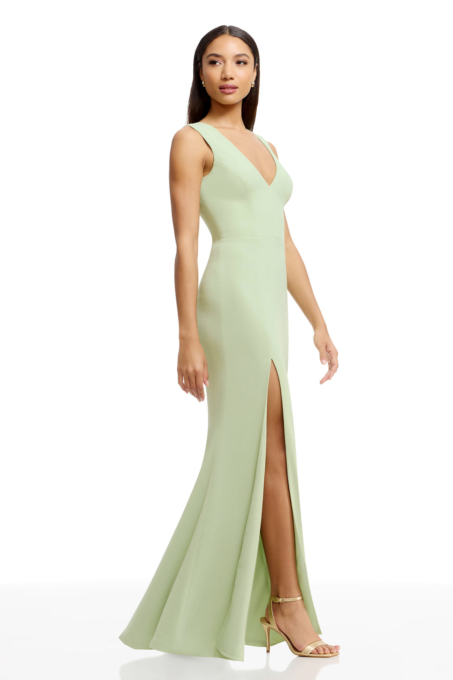 SANDRA DRESS / SAGE