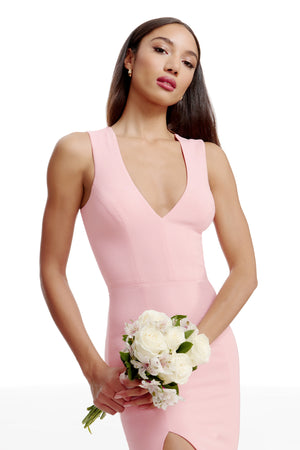 SANDRA DRESS / VINTAGE PINK