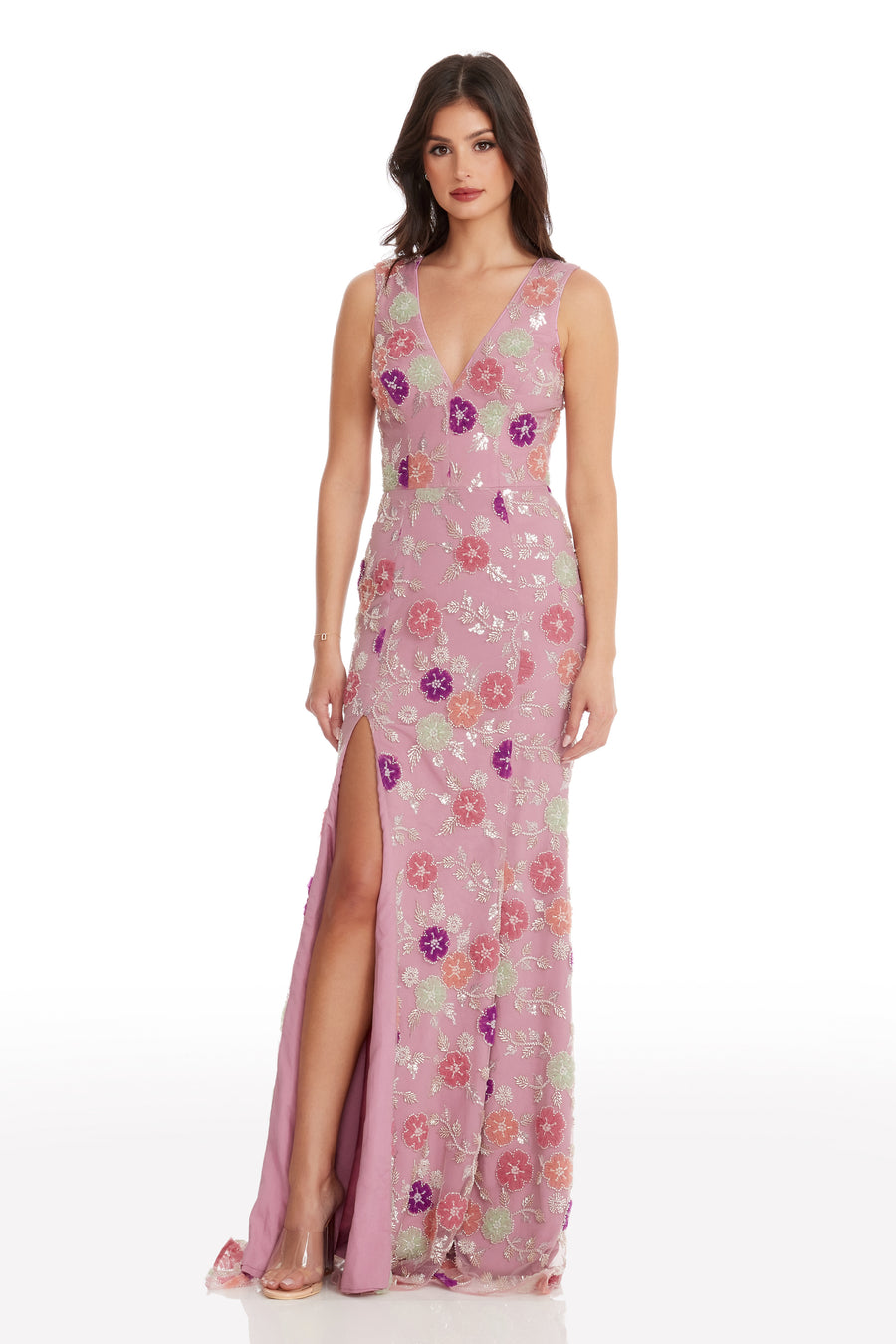 Sandra Gown / ORCHID MULTI