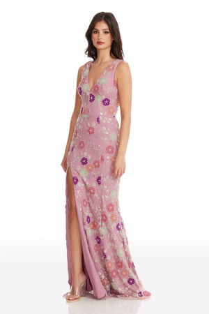 Sandra Gown / ORCHID MULTI