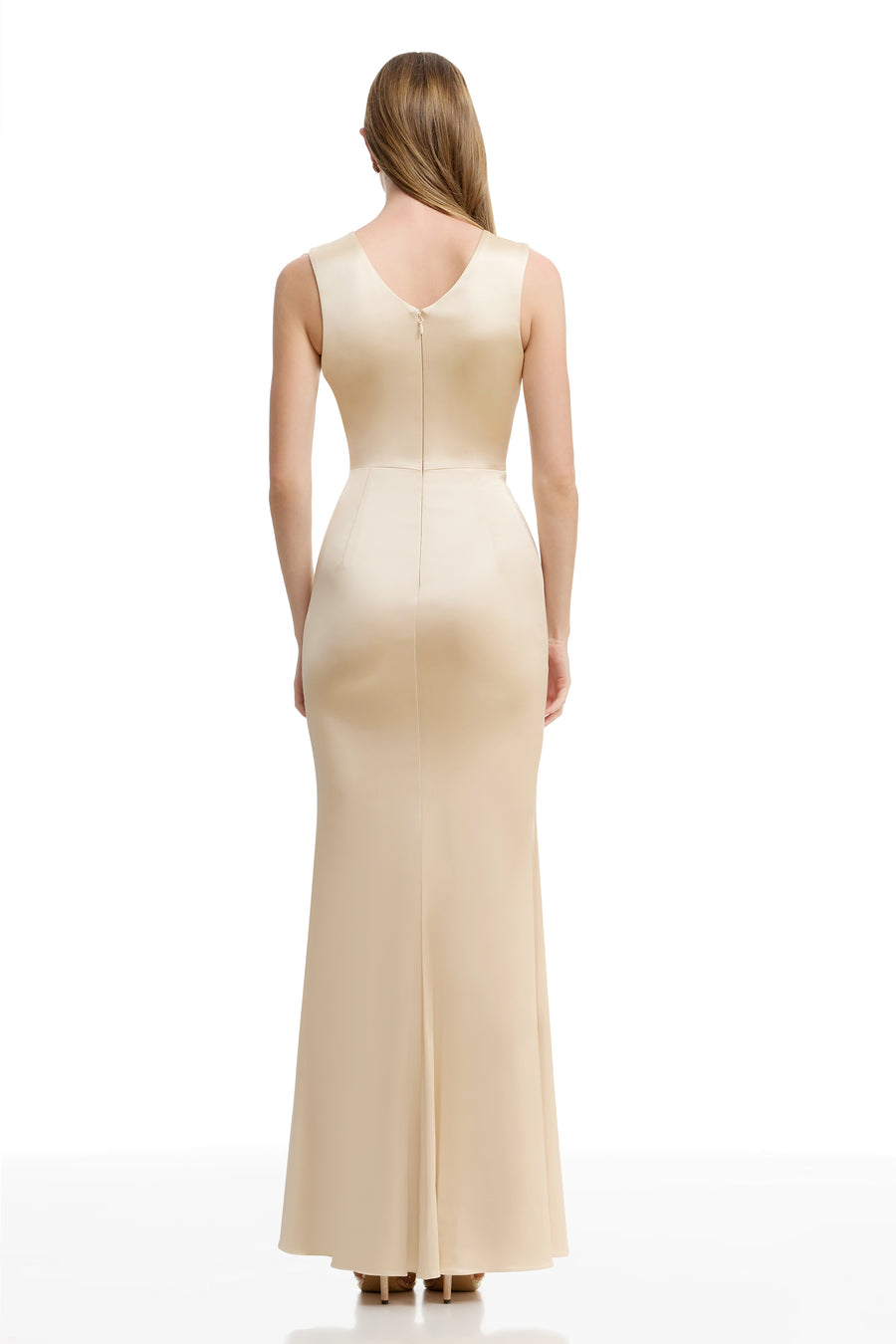 SANDRA DRESS / CHAMPAGNE