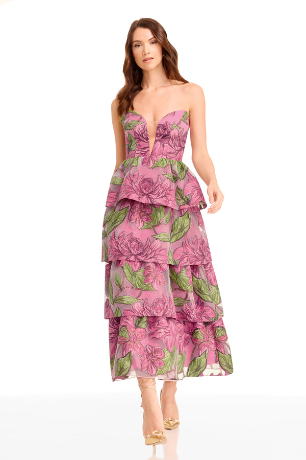 SAVANNAH DRESS / BRIGHT FUCH M