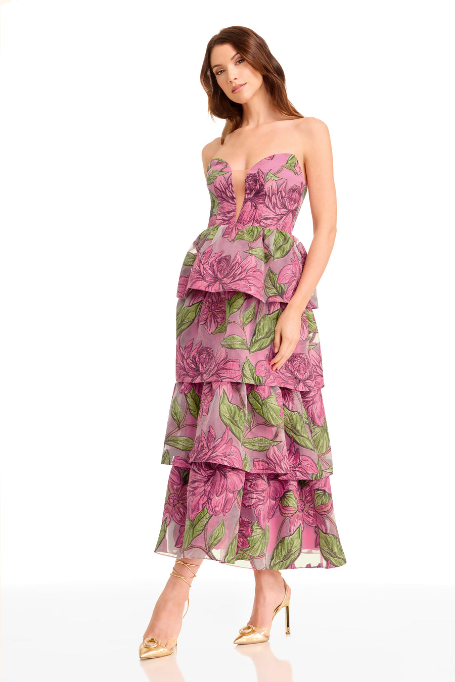 SAVANNAH DRESS / BRIGHT FUCH M