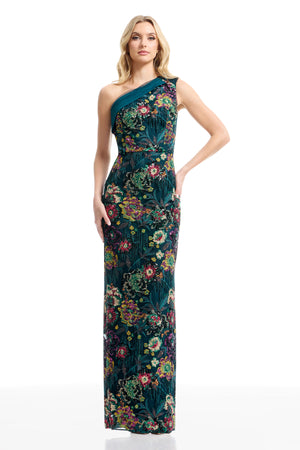 SAWYER DRESS / PEACOCK BLUE M