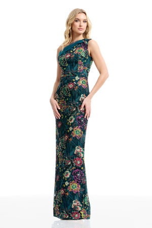 SAWYER DRESS / PEACOCK BLUE M