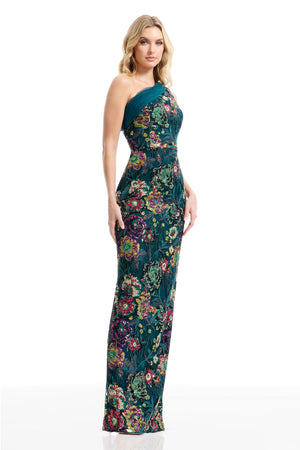 SAWYER DRESS / PEACOCK BLUE M