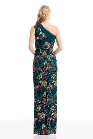SAWYER DRESS / PEACOCK BLUE M