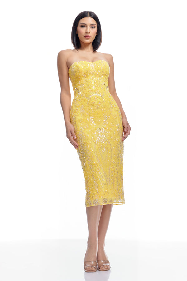 Midi Dress Collection - Perfect for Cocktail and Party Translation missing: en.general.meta.page Dress the Population Midi Dress Collection - Perfect for Cocktail and Party Translation missing: en.general.meta.page Dress the Population