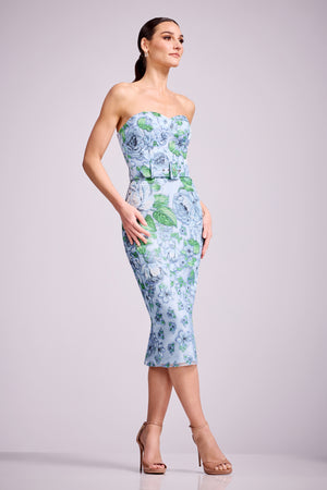 SHAILENE DRESS / SKY MULTI