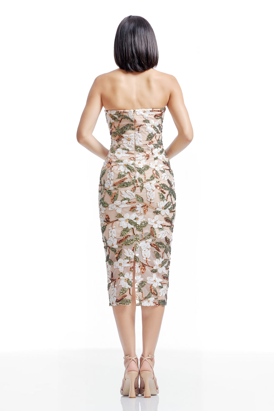 Shailene Dress / Ivory Multi
