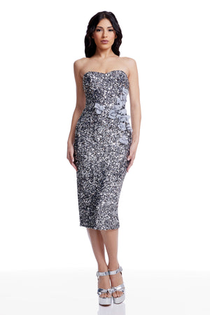 Shailene Dress / SILVER