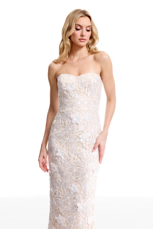 SHAILENE DRESS / OFF WHITE