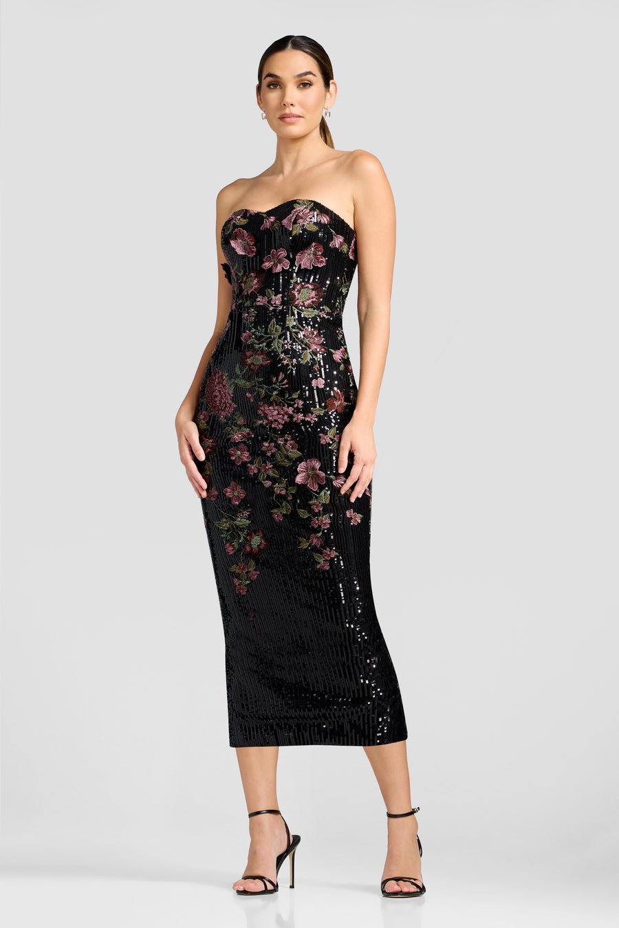 Shailene Dress / BLACK MULTI