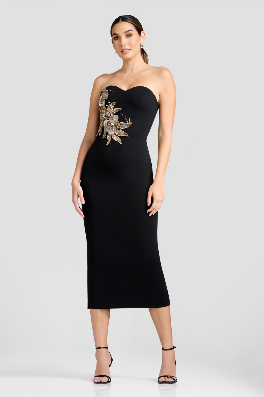 Shailene Dress / BLACK MULTI