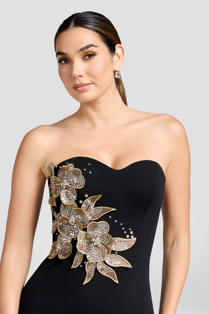 Shailene Dress / BLACK MULTI