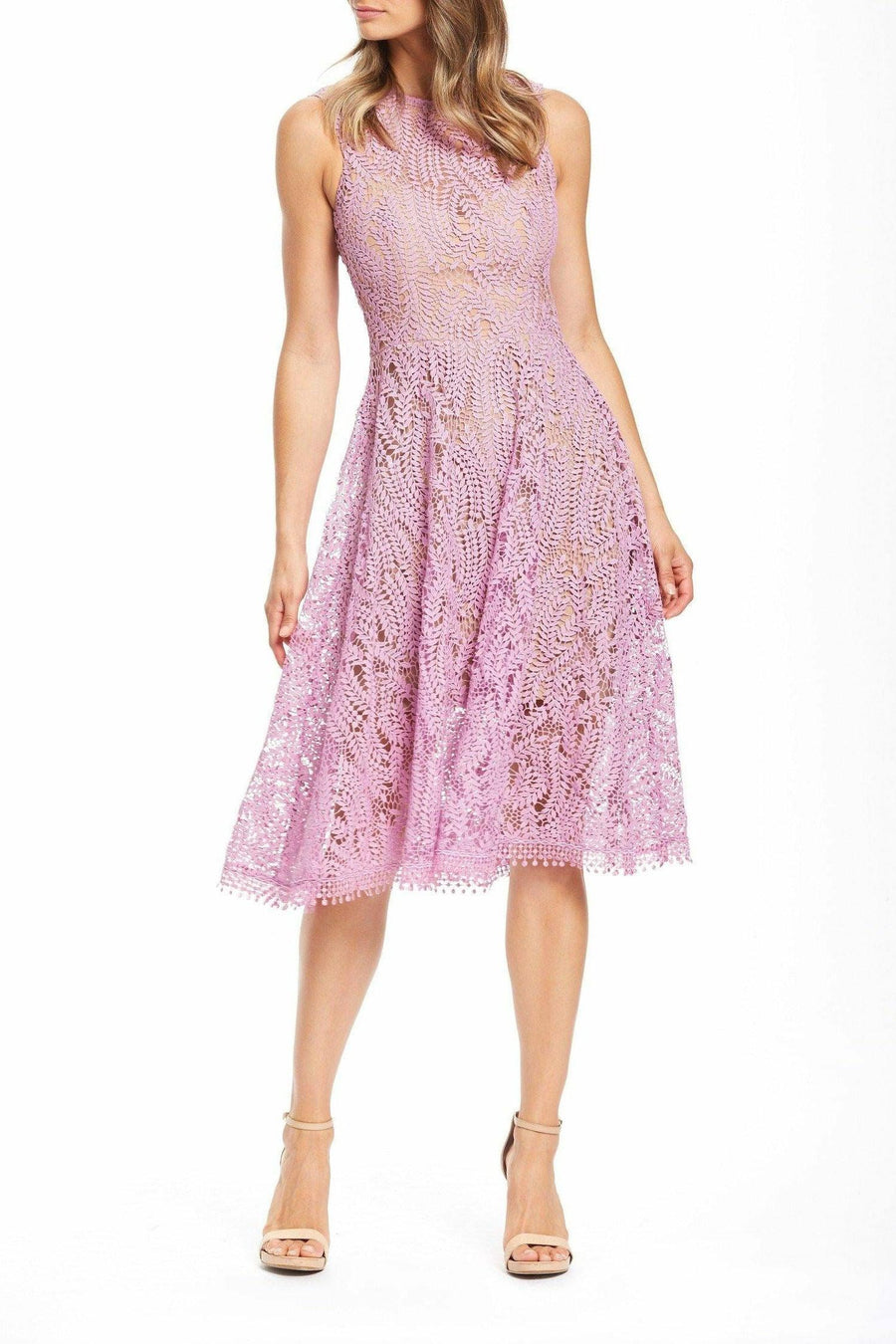 Shane Dress / LAVENDER/NUDE
