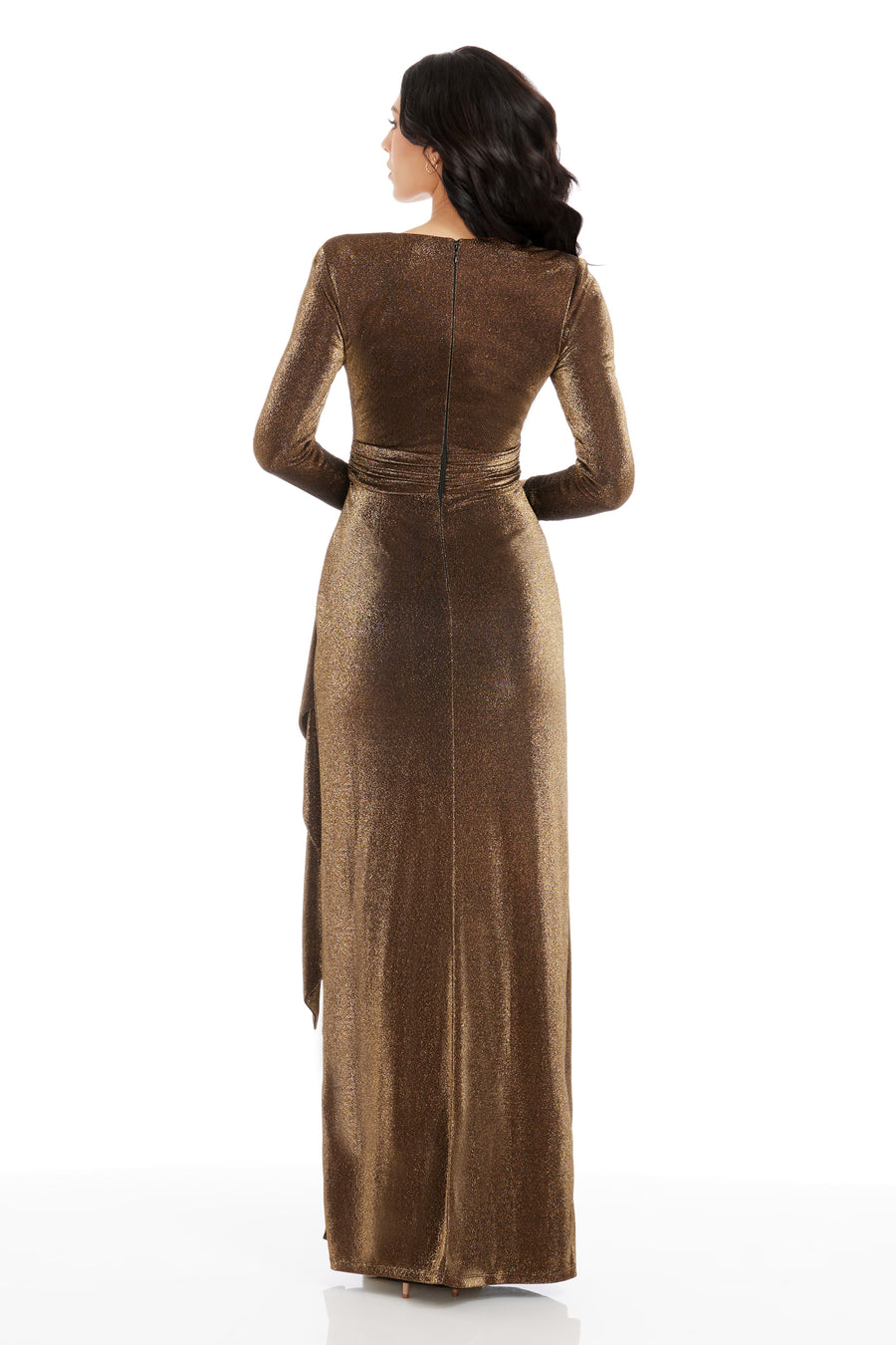 Shania Dress / GOLD MULTI