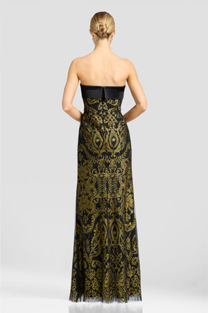 Shay Gown / BLACK-GOLD