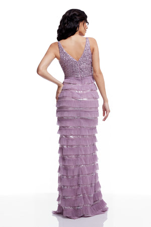 SHELLEY GOWN / DUSTY LAVENDER