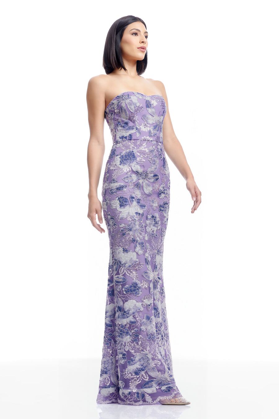 Sheridan Dress / Lilac Multi