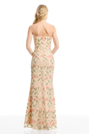 SHERIDAN GOWN / BLUSH MULTI