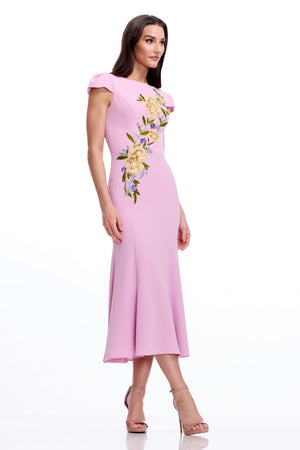 Sheryl Dress / LAVENDER MULTI