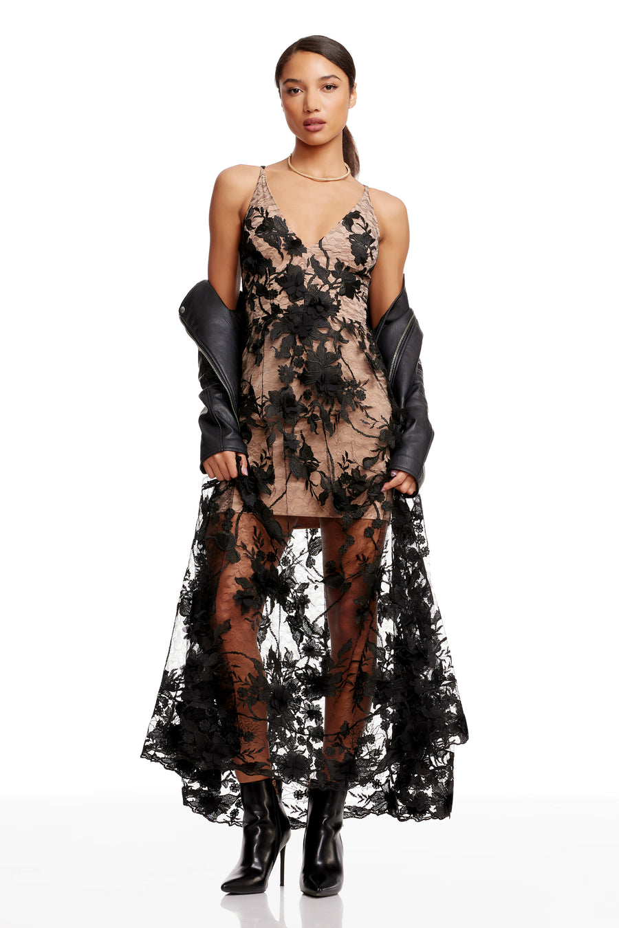 Dress The Population Sidney Gown - Pink Dress The Population Sidney Gown - Pink