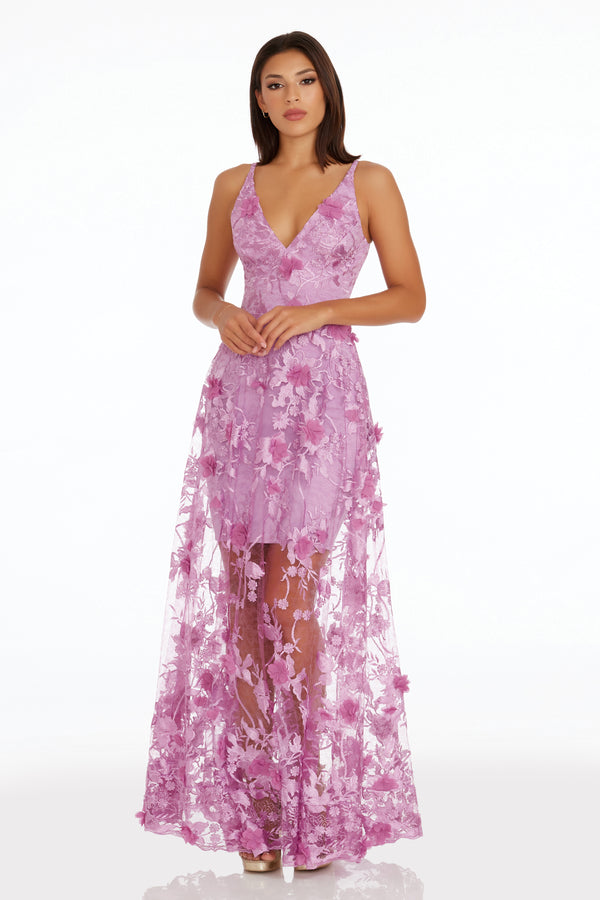 Sidney Gown / LAVENDER