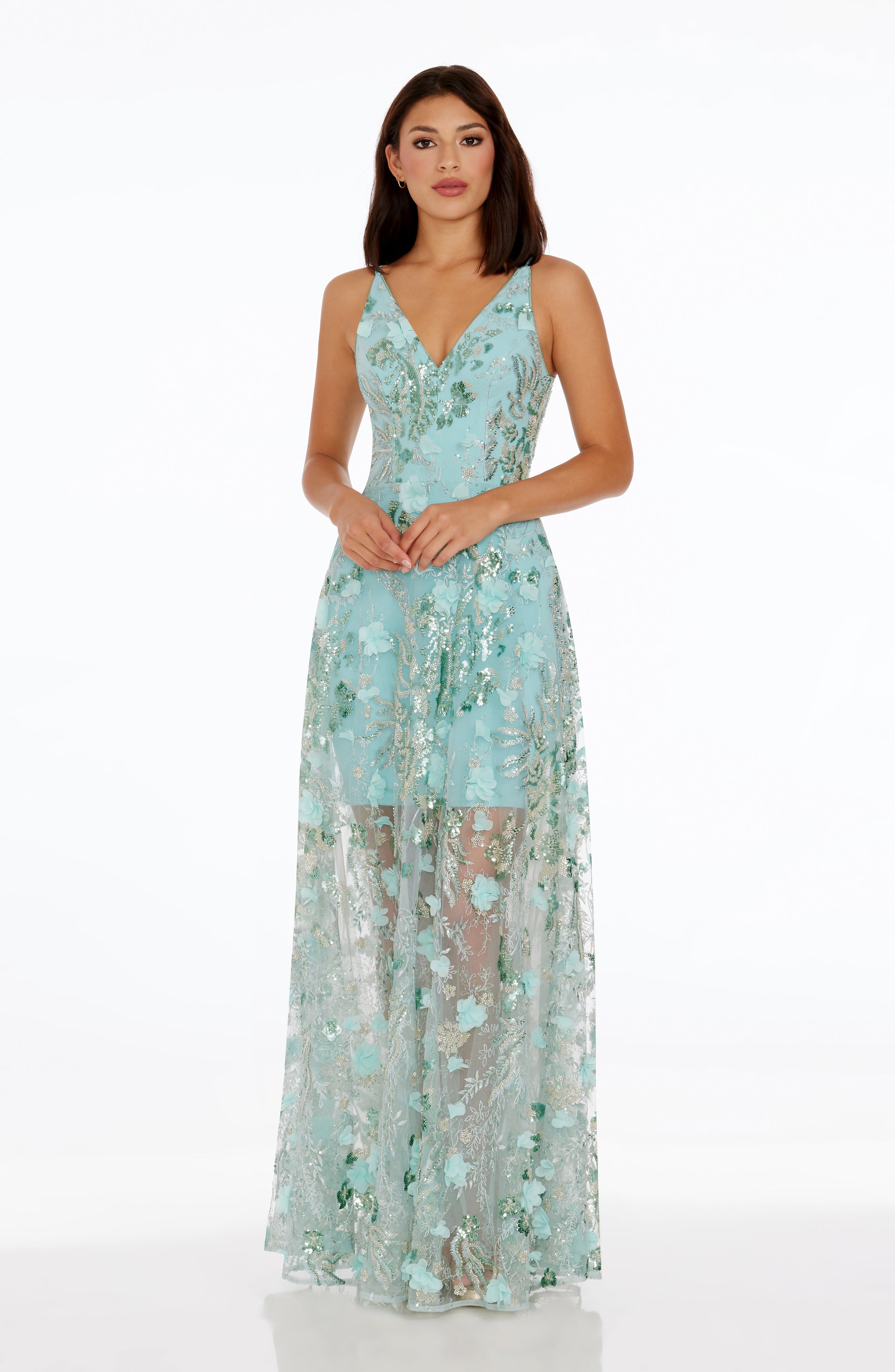 Dress The Population Sidney Dress - Green - M Dress The Population Sidney Dress - Green - M