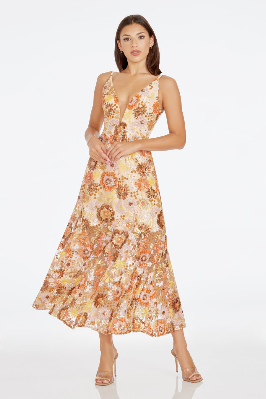 Sierra Dress / AMBER MULTI