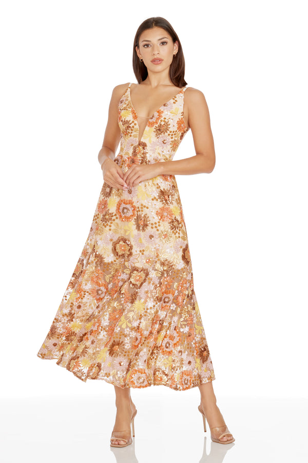 Sierra Dress / AMBER MULTI