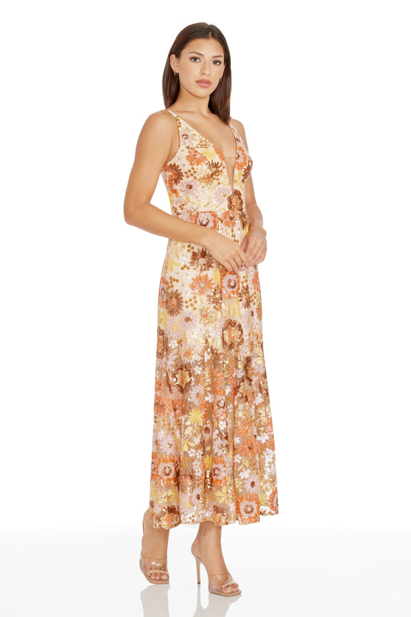 Sierra Dress / AMBER MULTI