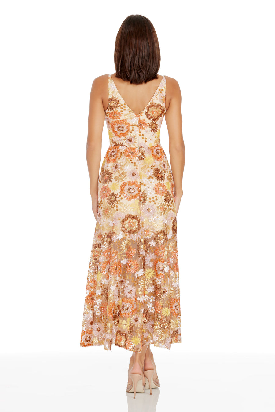 Dress The Population Sierra Fit & Flare Dress Dress The Population Sierra Fit & Flare Dress