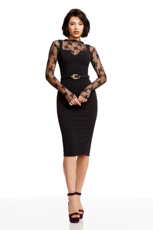 SLOANE DRESS / BLACK