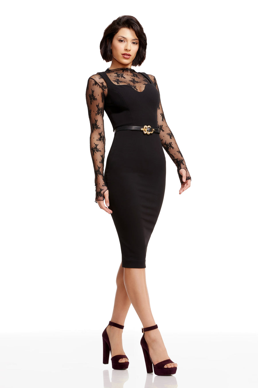 SLOANE DRESS / BLACK