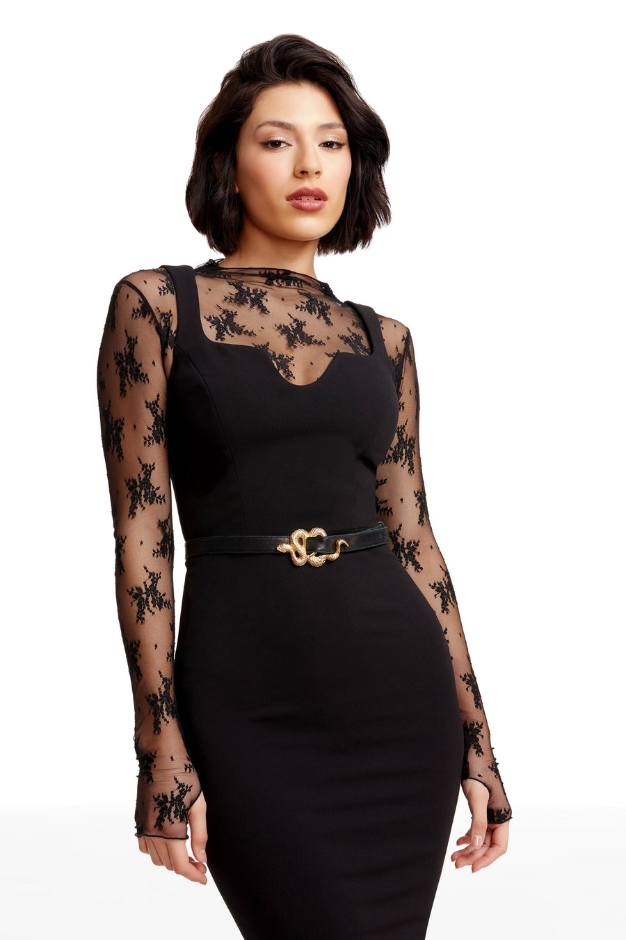 SLOANE DRESS / BLACK