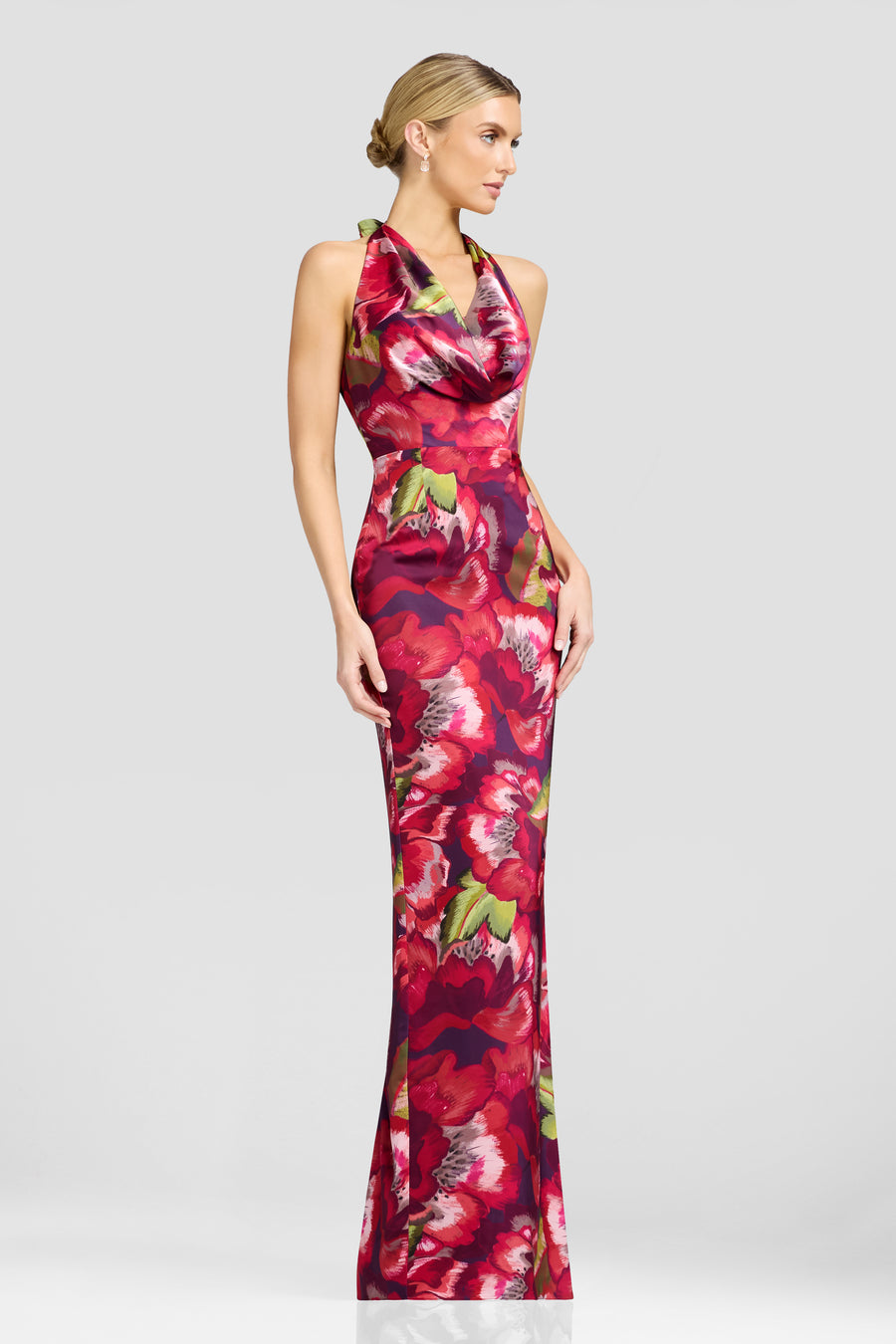 Solana Dress / DARK MAGENTA M