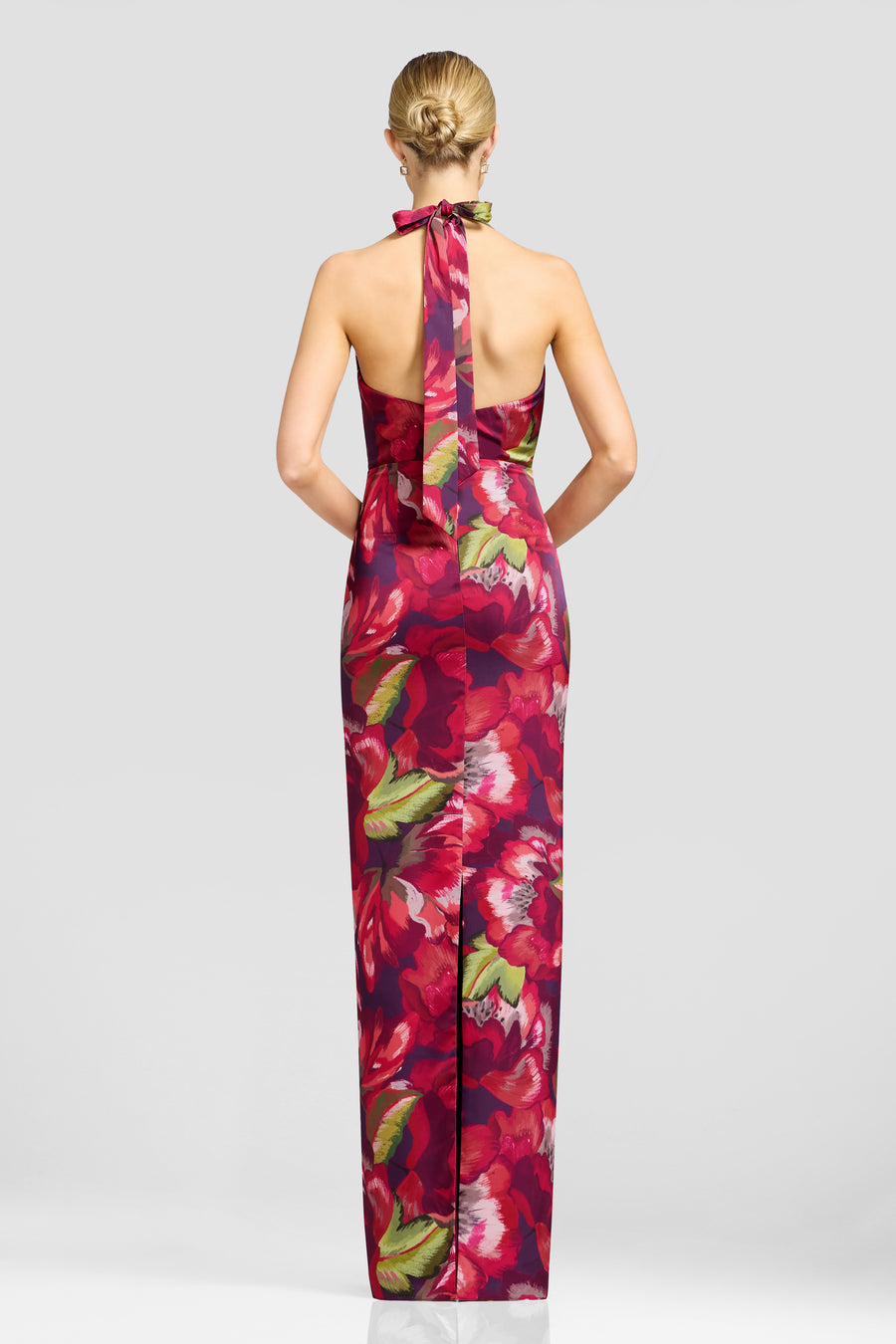 Solana Dress / DARK MAGENTA M