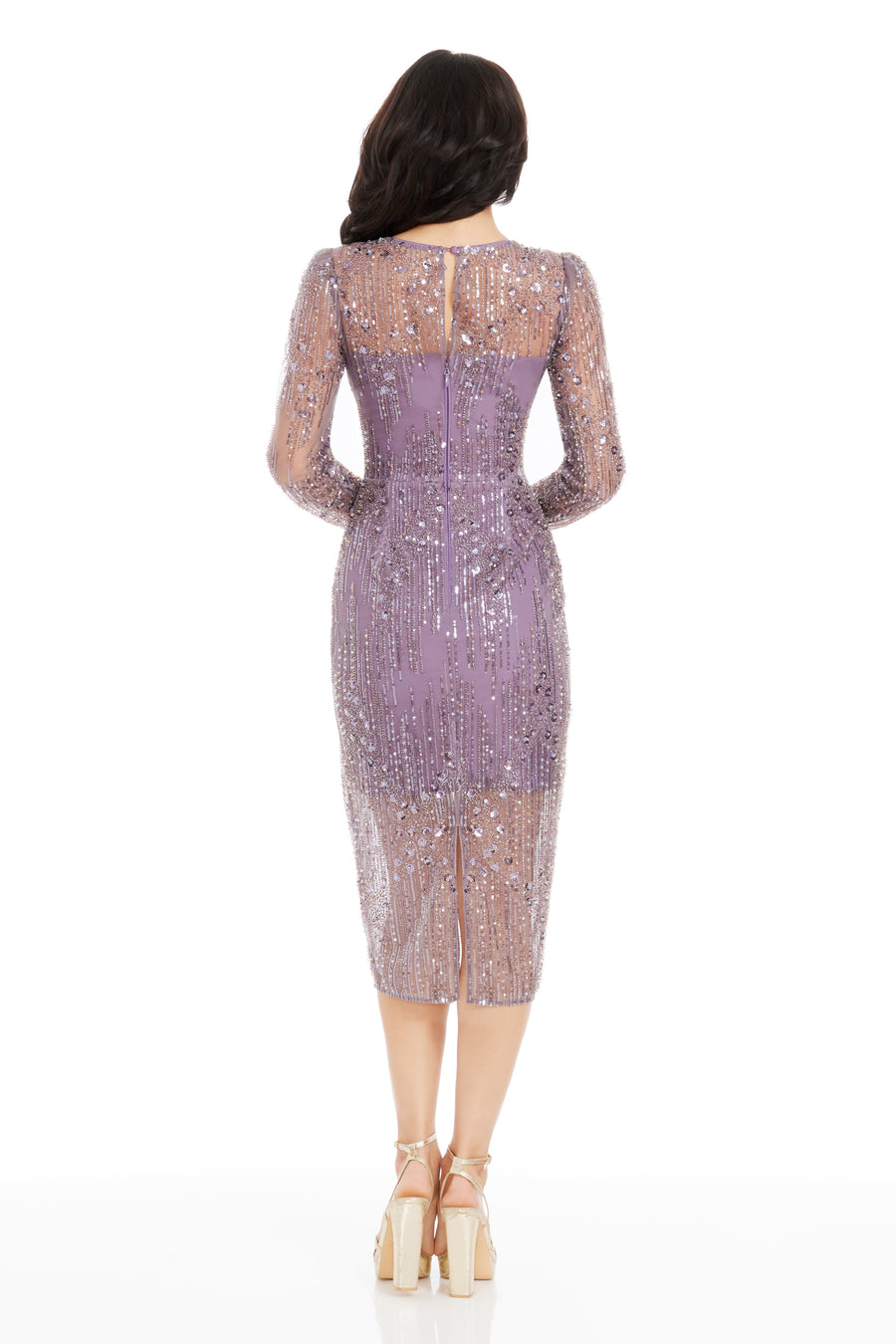 SOPHIA DRESS / DUSTYLAVENDER M