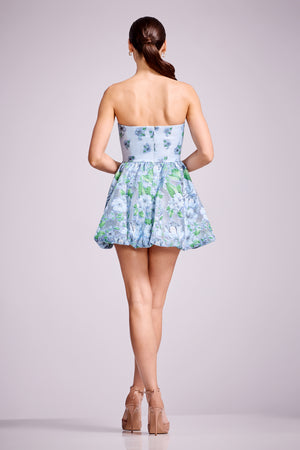 SPENCER DRESS / SKY MULTI