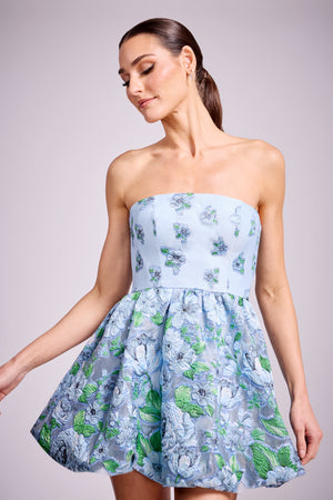 SPENCER DRESS / SKY MULTI