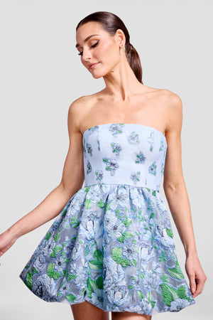 SPENCER DRESS / SKY MULTI