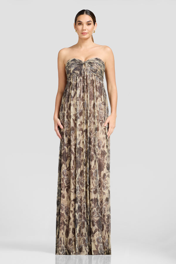 Talon Dress / MOCHA MULTI