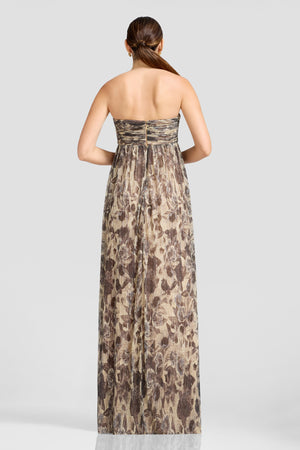 Talon Dress / MOCHA MULTI