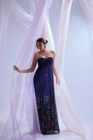 Talon Dress / MIDNIGHT BLUE M