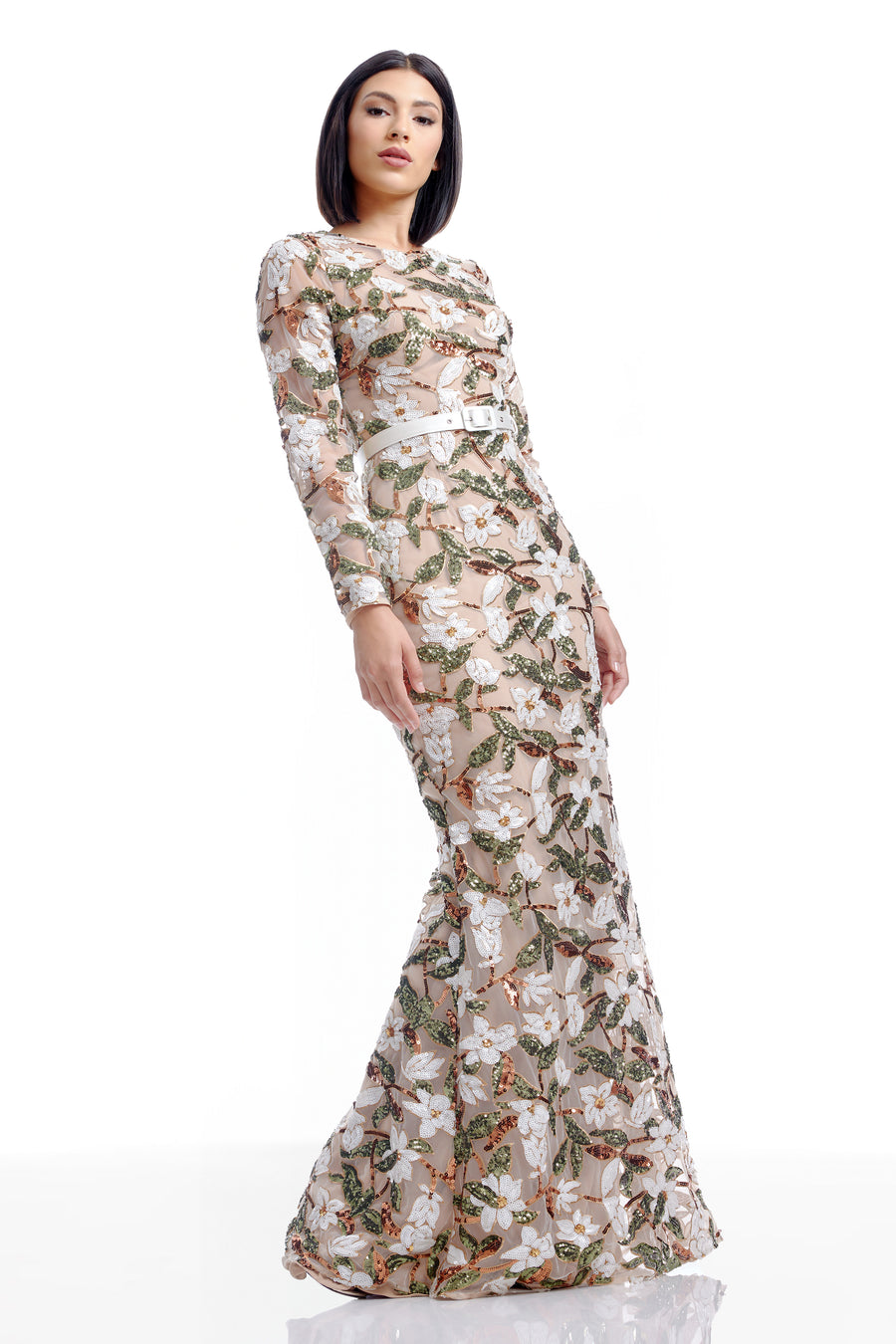 Tamra Dress / Ivory Multi